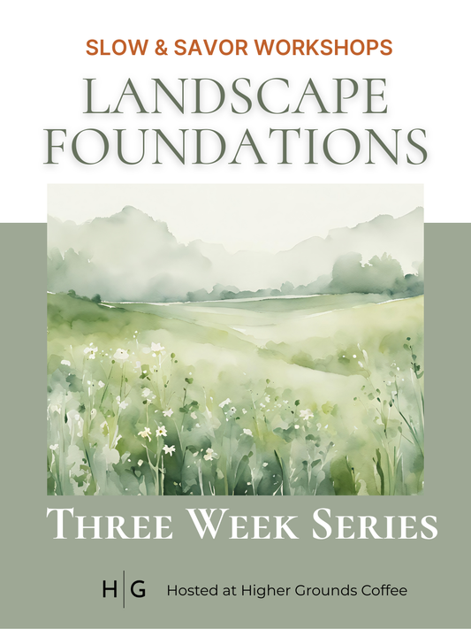 Landscape Foundations: A Three-Week Watercolor Workshop Series