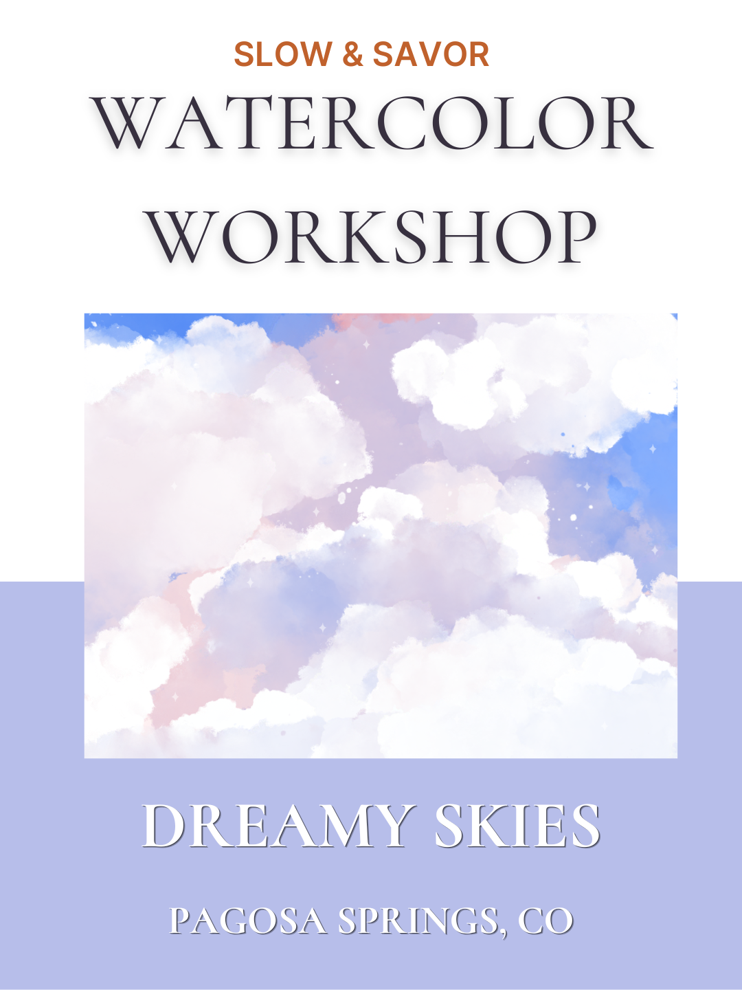 Wed, July 1 —  Dreamy Skies