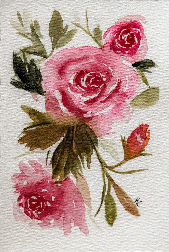 Sunday, June 28 — Flora Foundations Watercolor Workshop