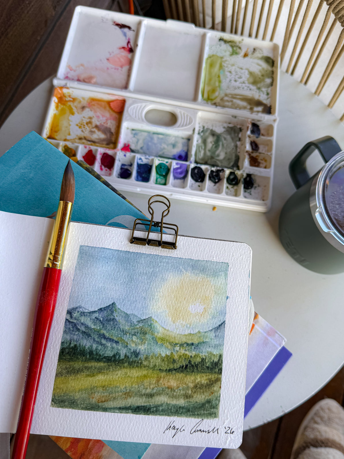 Landscape Foundations: A Three-Week Watercolor Workshop Series
